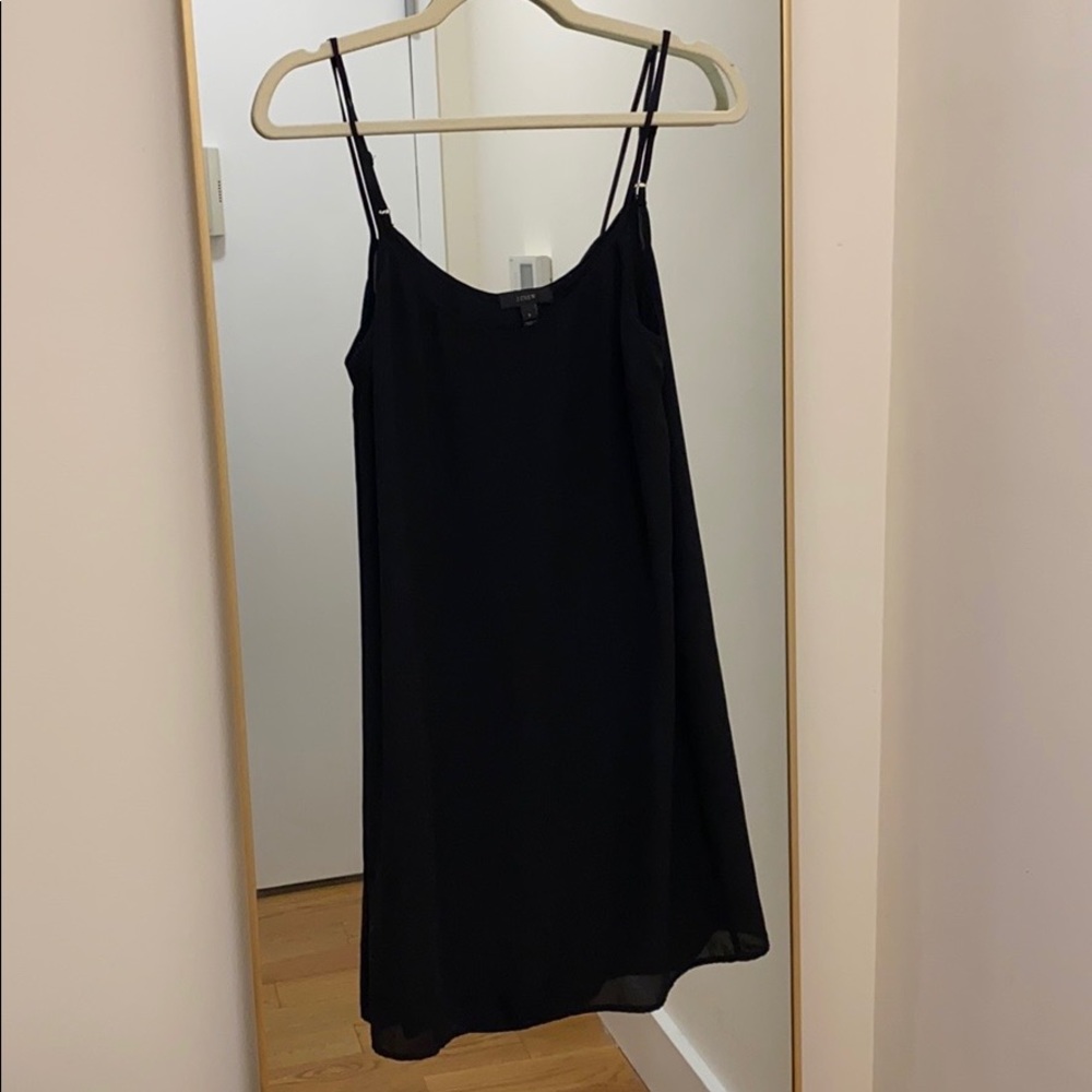 J.Crew slip dress, black size S